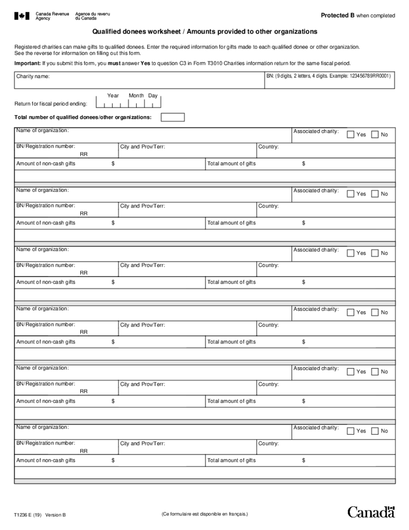 Form T1236