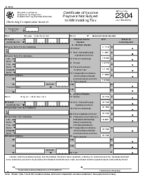 BIR Form 2304 - Thumbnail