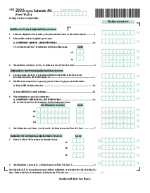 Fillable Form 760-ADJ - Thumbnail