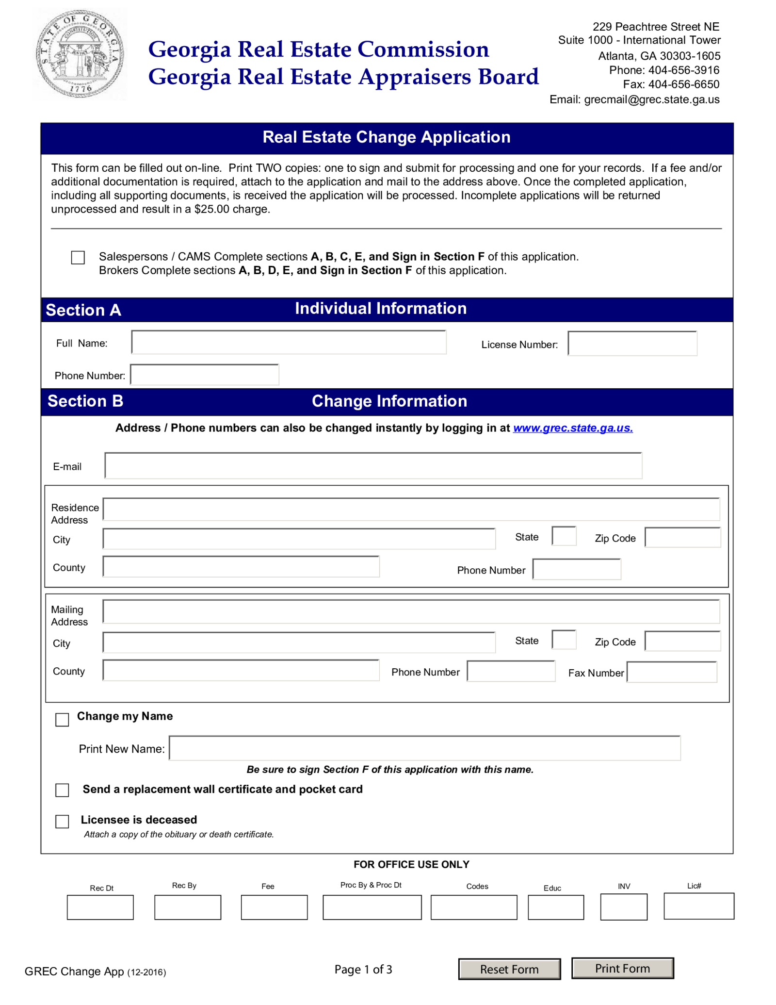 GREC Change Application - Thumbnail