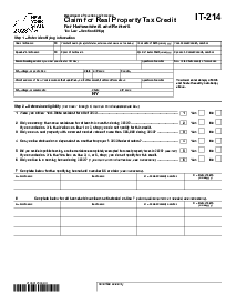 New York Form IT-214 (2023) - Thumbnail