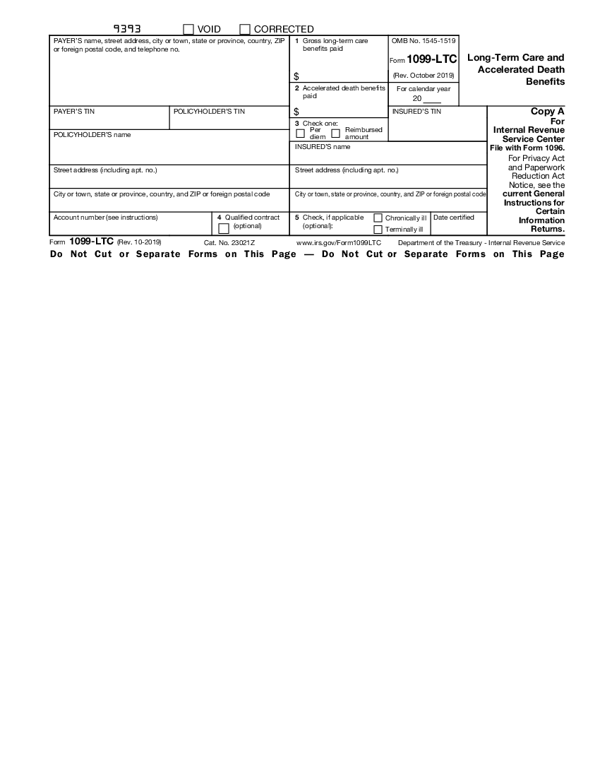 Form 1099-LTC