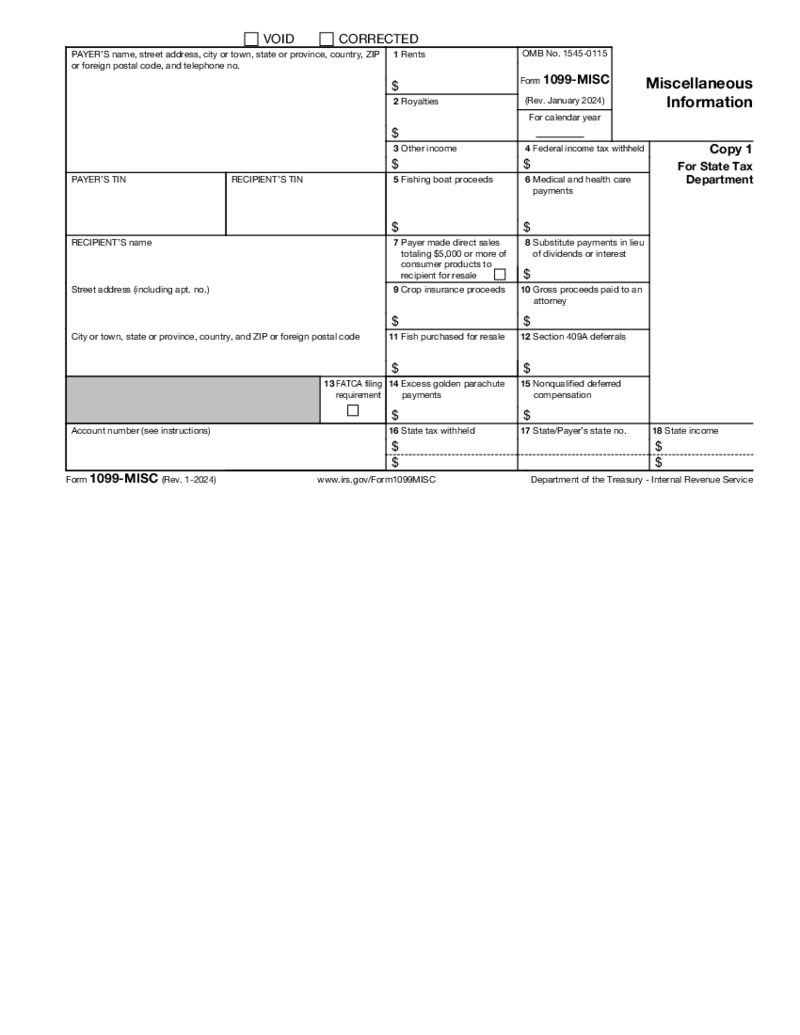 Form 1099-MISC (2024)