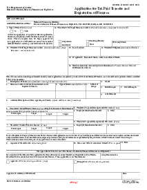 Fillable ATF Form 4 (2022) - Thumbnail