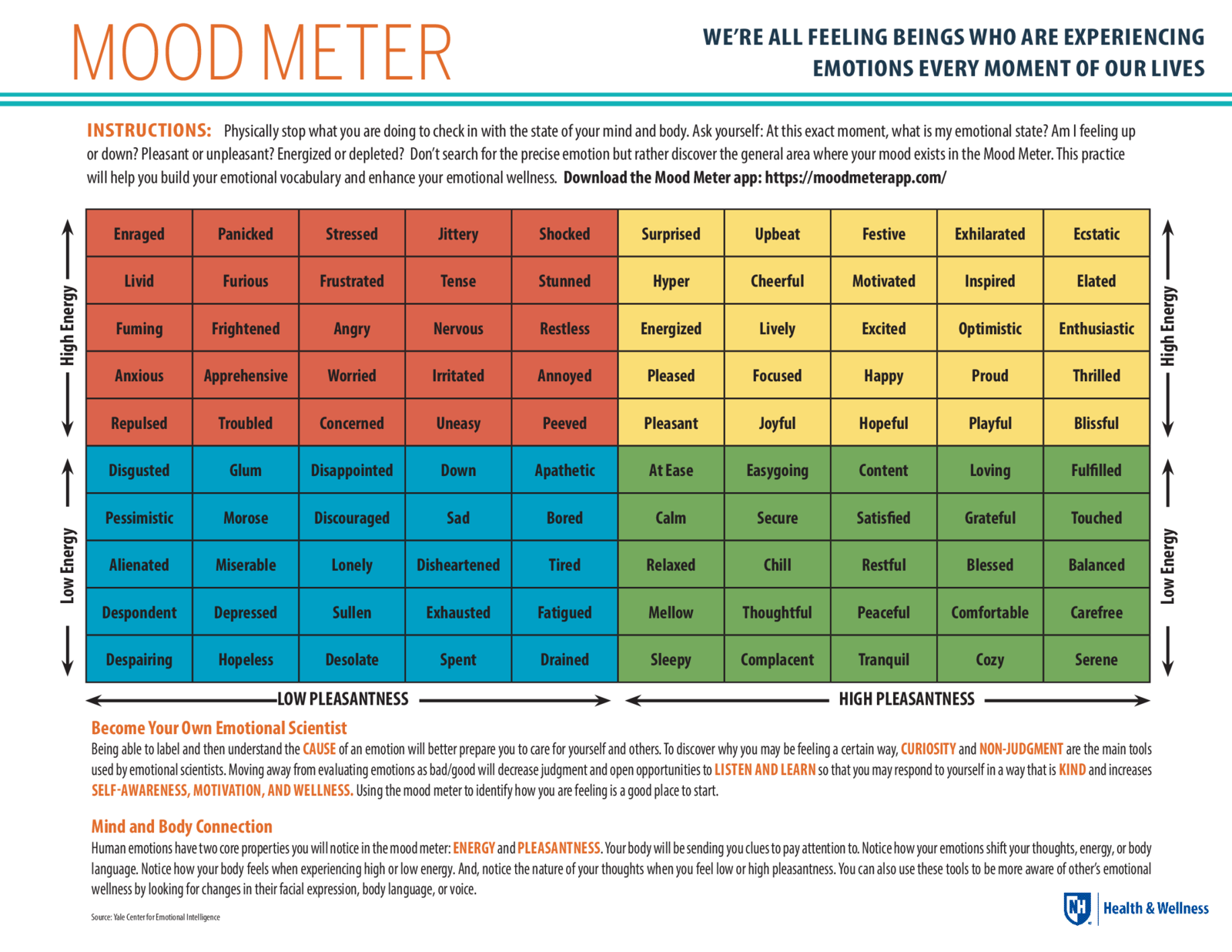 Fillable Mood Meter - Thumbnail