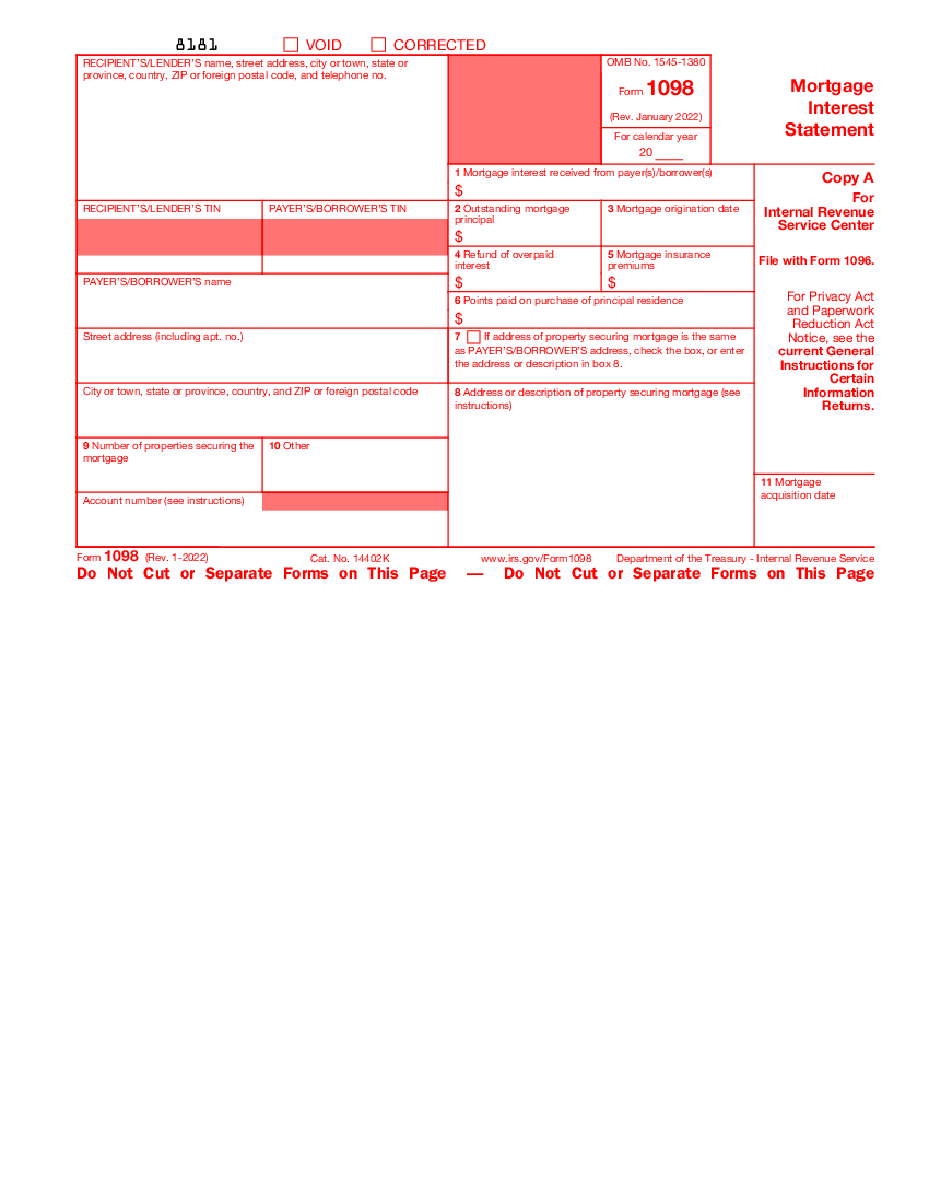 Form 1098 (2023)