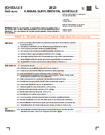 Kansas Schedule S - Thumbnail