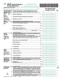 Virginia Schedule A Itemized Deductions - Thumbnail