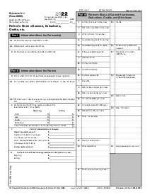 Form 8865 (Schedule K-1) - Thumbnail