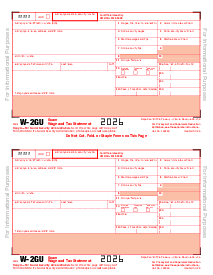 Form W-2GU - Thumbnail