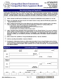 Georgia Reciprocity Real Estate License - Thumbnail