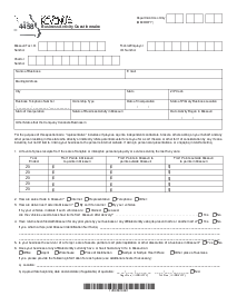 Missouri Department of Revenue Form 4458 - Thumbnail