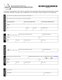 Form 5615 - Partial Satisfaction and Discharge of Tax Lien - Thumbnail