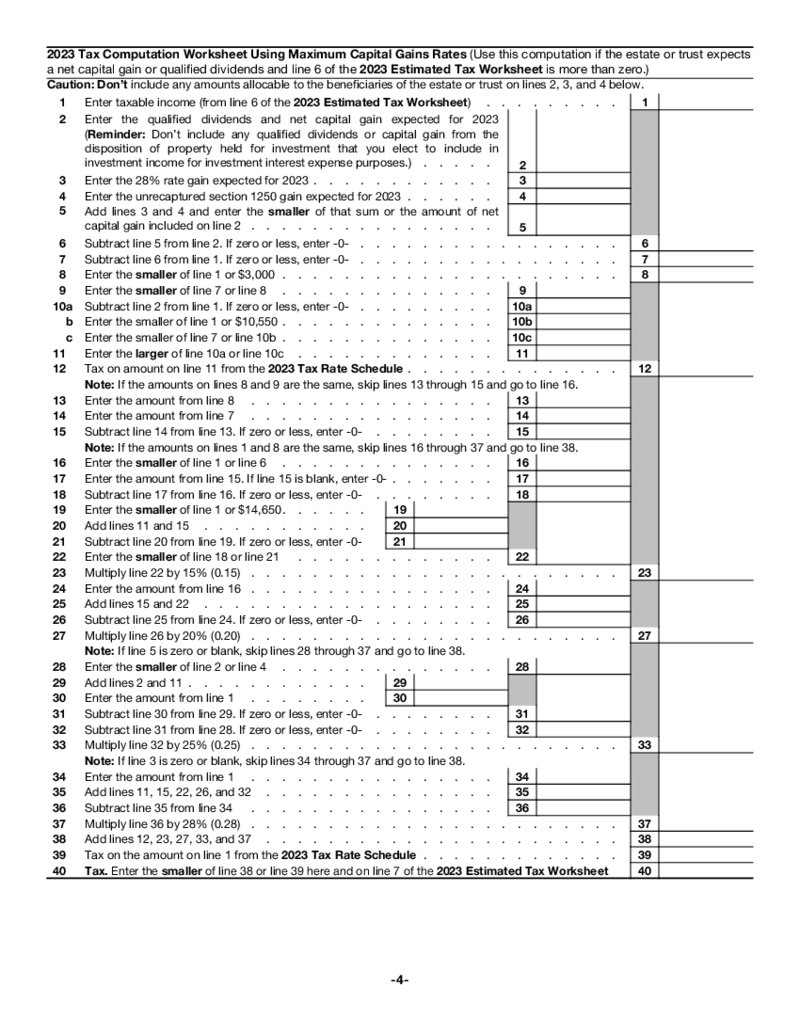 Form 1041-ES