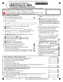 Form IL-1065 (2023) - Thumbnail