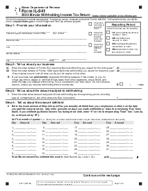 Illinois Form 941 - Thumbnail