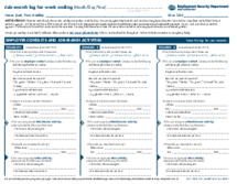 Washington State Job Search Log - Thumbnail