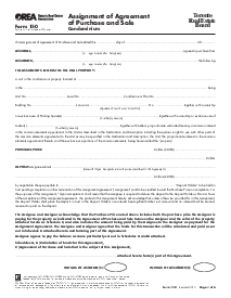 OREA Form 150 - Thumbnail