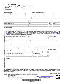 Form 1937 - Request for Photocopy of Missouri Income Tax Return - Thumbnail