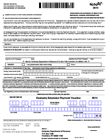 Kentucky Form 40A102 - Thumbnail