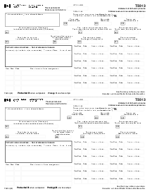 T5013 Statement of Partnership Income - Thumbnail