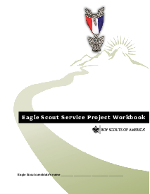 Eagle Scout Project Workbook Form - Thumbnail