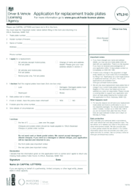 Form VTL310 Apply For A Duplicate Or Replacement Trade Licence - Thumbnail