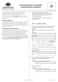 Form 80 Australia Immigration - Thumbnail