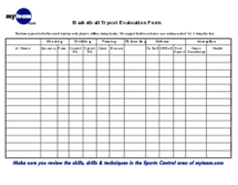 Fillable Basketball Depth Chart Template - Thumbnail