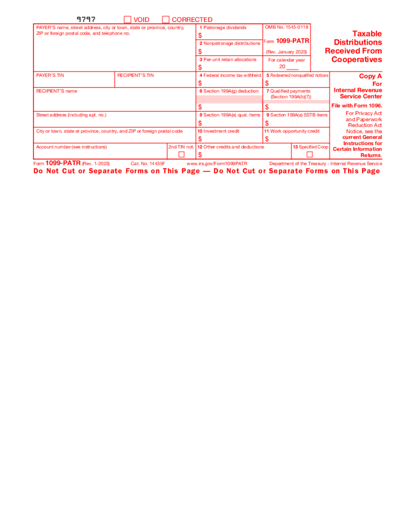 1099-PATR Form