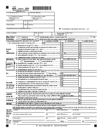 Alabama Tax Form 40NR - Thumbnail