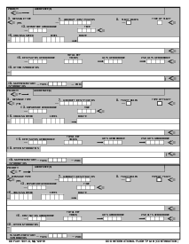 DD Form 1801 - DoD International Flight Plan - Thumbnail