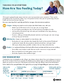 Symptom Tracker Template - Thumbnail