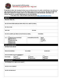 Scholarship Application Form - Thumbnail