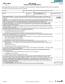 TD1AB Form - Thumbnail