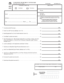 Fillable Consumer Use Tax Return SLS 452 - Thumbnail