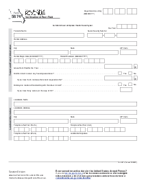 Missouri Form 5674 - Verification of Rent Paid (2023) - Thumbnail