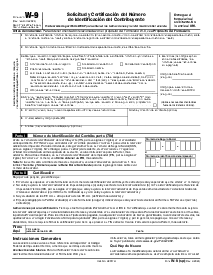 Picture of Formulario W-9