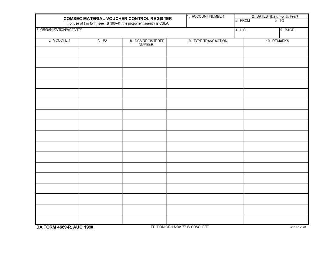 Tb 380 41 Army Pdf