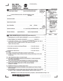 Form PA-1000, Property Tax or Rent Rebate Claim (2023) - Thumbnail