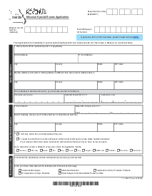 Missouri Special Events Application - Thumbnail