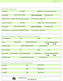 Fillable Kayak Rental Agreement Template - Thumbnail