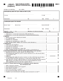 Schedule K-1 (510), Pass-Through Entity Members Information - Thumbnail