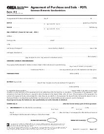 OREA Form 111 - Thumbnail