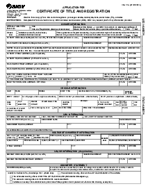 VA DMV Title and Registration Form VSA 17A - Thumbnail