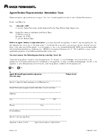 Broker Attestation Form - Thumbnail