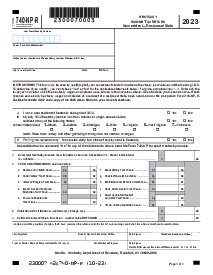 Kentucky Form 740-NP-R - Thumbnail