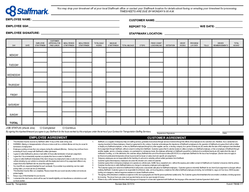 Staffmark Pay Stubs