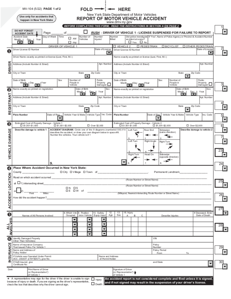 Form MV-104