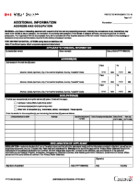 PPTC 056 E - Address and Occupation - Thumbnail